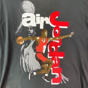 Jordan Brand T-Shirt Mens Medium Black Good Michael Jordan Graphic Nike Air Logo